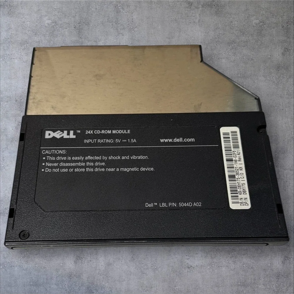 Dell 24X CD-ROM Module LBL P/N 5044D‎ A02 Replacement